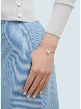 FEMME ウィメンズ ハートパール ブレスレット ”Timeless Love” シルバー