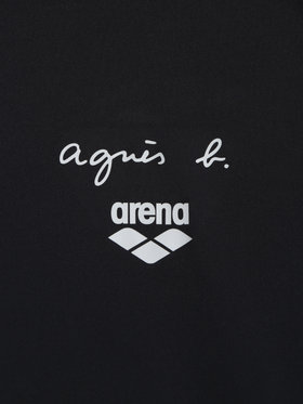 FEMME ウィメンズ 【Outlet】agnes b. x arena 半袖 Tシャツ ブラック