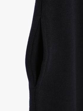 ENFANT ガールズ キッズ ロゴ コットン ノースリーブ ワンピース "Fily" ブラック