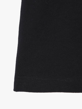 ENFANT ガールズ キッズ ロゴ コットン ノースリーブ ワンピース "Fily" ブラック