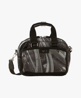 VOYAGE ウィメンズ バッグ＆ウォレット フォトプリント 2way ミニ ショルダー "Tokyo Highway" RAT01Q-02 ブラック