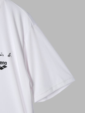 FEMME ウィメンズ agnes b. x arena 半袖 Tシャツ ホワイト