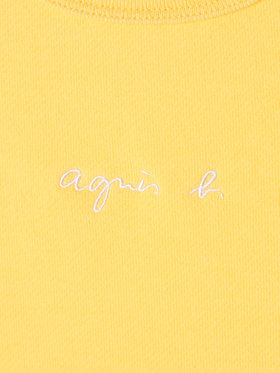 ENFANT ガールズ 【Outlet】キッズ ロゴ コットン ノースリーブ ワンピース "Fily" イエロー系その他