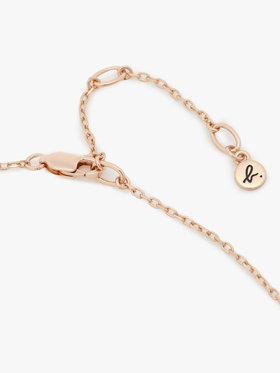 FEMME ウィメンズ ロゴ ネックレス ピンクベージュ