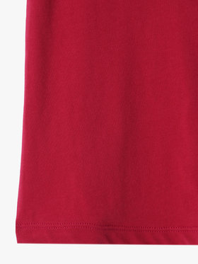 ENFANT ベビー ベビー ハートプリント コットン 半袖 ワンピース レッド系その他