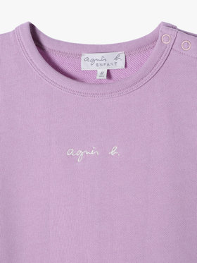 ENFANT ベビー 【Outlet】K330 E ROBE キッズ ワンピース パープル系その他