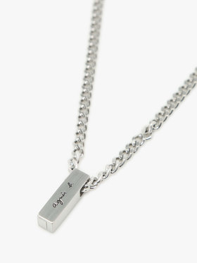 FEMME ウィメンズ ペアネックレス ”Be my other half” シルバー