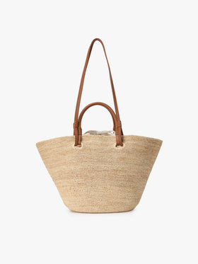 VOYAGE ウィメンズ バッグ＆ウォレット ラフィア 2wayトートバッグ YAX08-01 キャメル