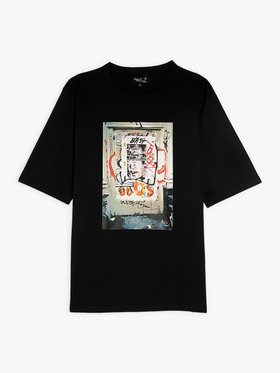 HOMME メンズ SDR6 TS アーティストTシャツ ブラック