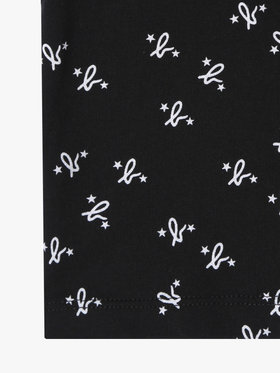 ENFANT ベビー ベビー 総柄プリント オーガニックコットン 長袖Tシャツ ブラック