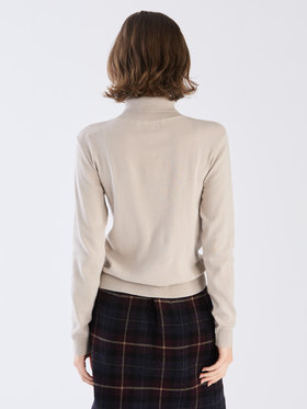 FEMME ウィメンズ 【Outlet】コットン タートルネック 長袖 ニットトップス "Eddy" グレー系その他