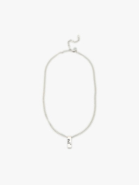 FEMME ウィメンズ ペアネックレス ”Be my other half” シルバー