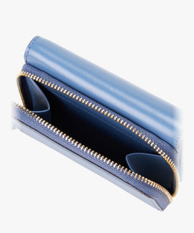 VOYAGE ウィメンズ バッグ＆ウォレット レザー 三つ折り ミニ ウォレット "ava" TAW02A-02 ブルー系その他