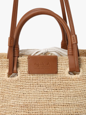 VOYAGE ウィメンズ バッグ＆ウォレット ラフィア 2wayトートバッグ YAX08-01 キャメル