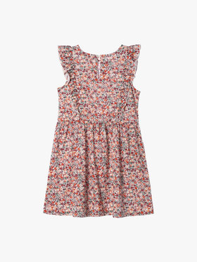 ENFANT ガールズ 【Outlet】キッズ フラワープリント コットン ノースリーブ ワンピース レッド系その他