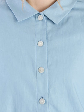 To b. by agnès b. 【Outlet】コットンリネンポプリンジャケット ブルー