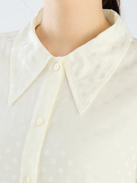 FEMME ウィメンズ 【Outlet】TU28 CHEMISE ブラウス アイボリー