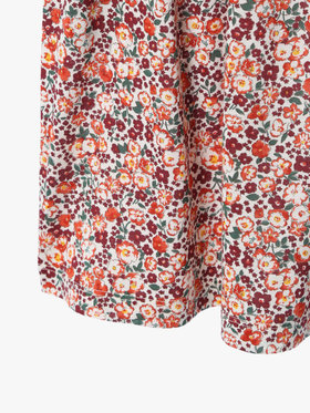 ENFANT ガールズ 【Outlet】キッズ フラワープリント コットン ノースリーブ ワンピース レッド系その他