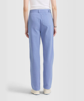 FEMME ウィメンズ コットン ワークパンツ "Peintre" ブルー