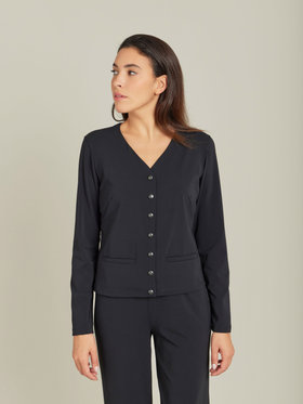 FEMME ウィメンズ 【Outlet】JX74 CARDIGAN カーディガン ブラック