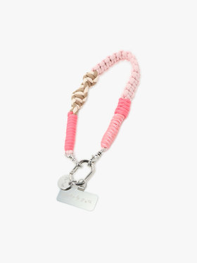 To b. by agnès b. マルチカラー モバイルストラップセット ピンク