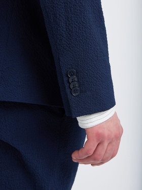 HOMME メンズ TV82 VESTE ジャケット ブルー