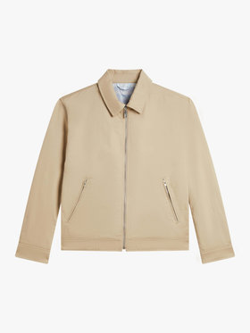 HOMME メンズ メンズ フォトプリント 長袖 ジャケット "Chet" ベージュ