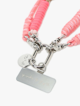 To b. by agnès b. マルチカラー モバイルストラップセット ピンク