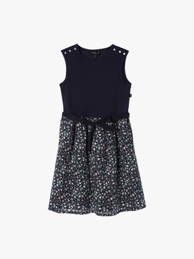 ENFANT ガールズ IDR5 E ROBE キッズ ワンピース ネイビー