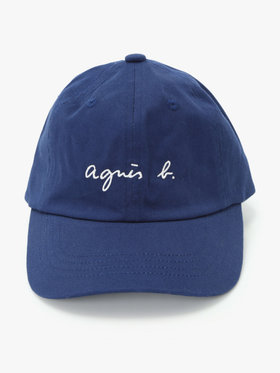 ENFANT ベビー ベビー ロゴ刺繍 キャップ ネイビー