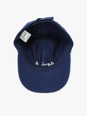 ENFANT ベビー ベビー ロゴ刺繍 キャップ ネイビー