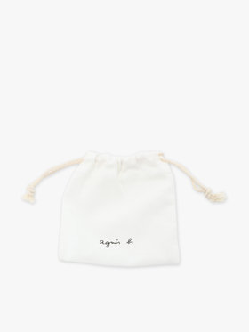 FEMME ウィメンズ ツイスト フープ ネックレス "Anchor Knot" シルバー