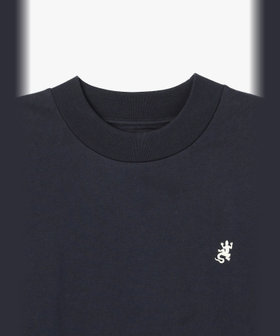 HOMME メンズ メンズ 刺繍 コットン 半袖 Tシャツ "Lezard" マルチ