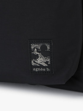 VOYAGE メンズ バッグ＆ウォレット ナイロン ミディアム バックパック ”Trip”  ZAH01-02 ブラック