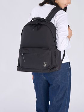 VOYAGE メンズ バッグ＆ウォレット ナイロン ミディアム バックパック ”Trip”  ZAH01-02 ブラック