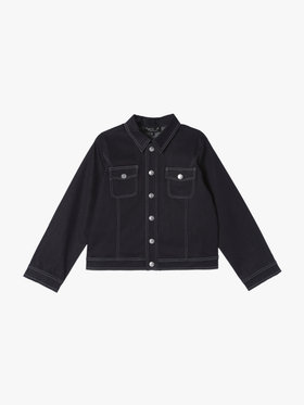 ENFANT ユニセックス キッズ デニムブルゾン ネイビー