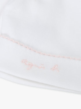 ENFANT ベビー ベビー ロゴ ハット ピンク