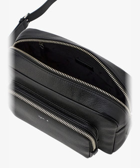 VOYAGE ウィメンズ バッグ＆ウォレット レザー ラージ ショルダーバッグ "Angele" ABS04-03 ブラック
