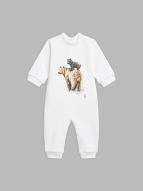 ENFANT ガールズ SEB7 L GRENOUILLETTE ベビー コンビネゾン ホワイト