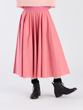 To b. by agnès b. 【Outlet】コットン サーキュラー スカート ピンク