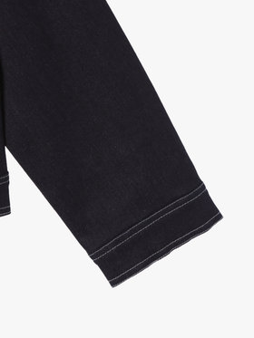 ENFANT ユニセックス キッズ デニムブルゾン ネイビー