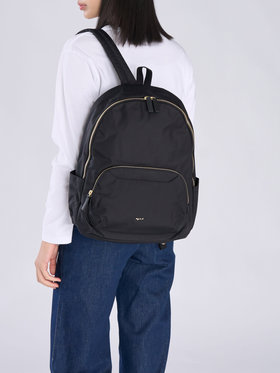 VOYAGE ウィメンズ バッグ＆ウォレット ナイロンバックパック”Maron” FT03A-07 ブラック