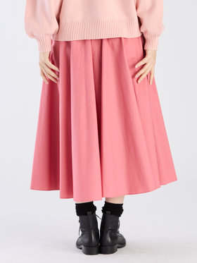 To b. by agnès b. 【Outlet】コットン サーキュラー スカート ピンク