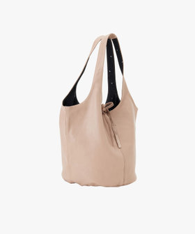 FEMME ウィメンズ ラムスキンレザー トートバッグ "Stala" ベージュ系その他