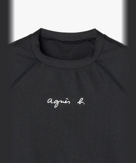 ENFANT ユニセックス agnes b. x arena ジュニアラッシュガード ブラック