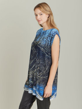 FEMME ウィメンズ 【Outlet】NU59 TUNIQUE チュニック スカイブルー