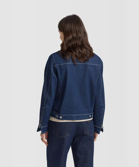 FEMME ウィメンズ デニム ジャケット "Lesley" ネイビー