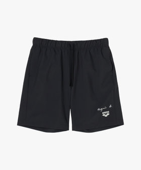 FEMME ウィメンズ agnes b. x arena ショートパンツ ブラック