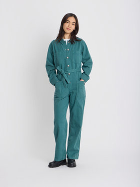 FEMME ウィメンズ コットン オールインワン グリーン系その他