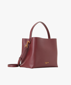 VOYAGE ウィメンズ バッグ＆ウォレット レザー 2way ミディアム トートバッグ "Christelle" ABS01-01 レッド系その他